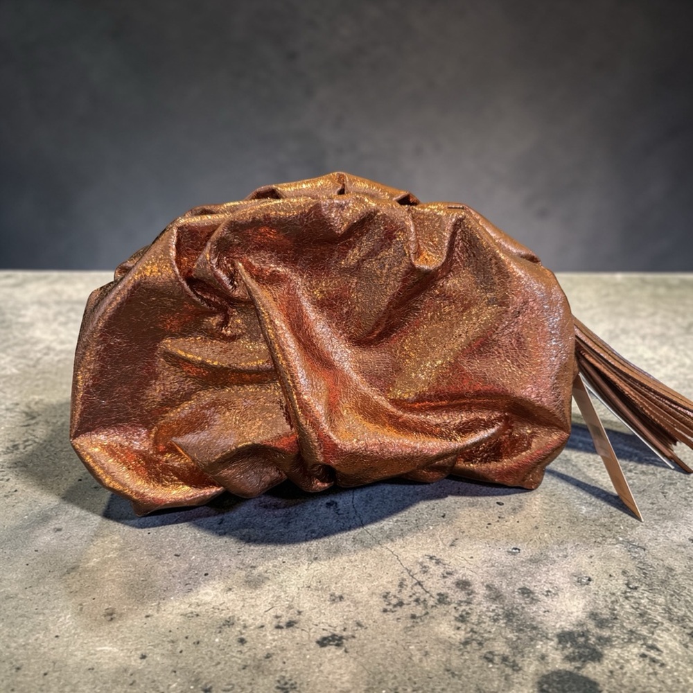 Elegant Metallic Clutch